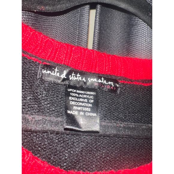 Ugly Christmas Sweater Xmas Size Large - Picture 2 of 3